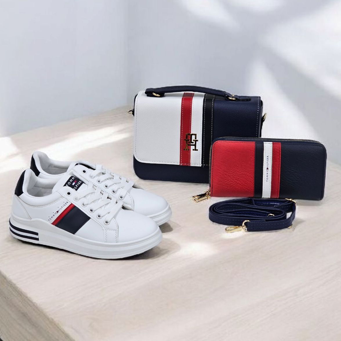 Conjunto Tommy Branco