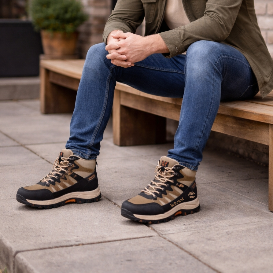 Timbrland Camel preto