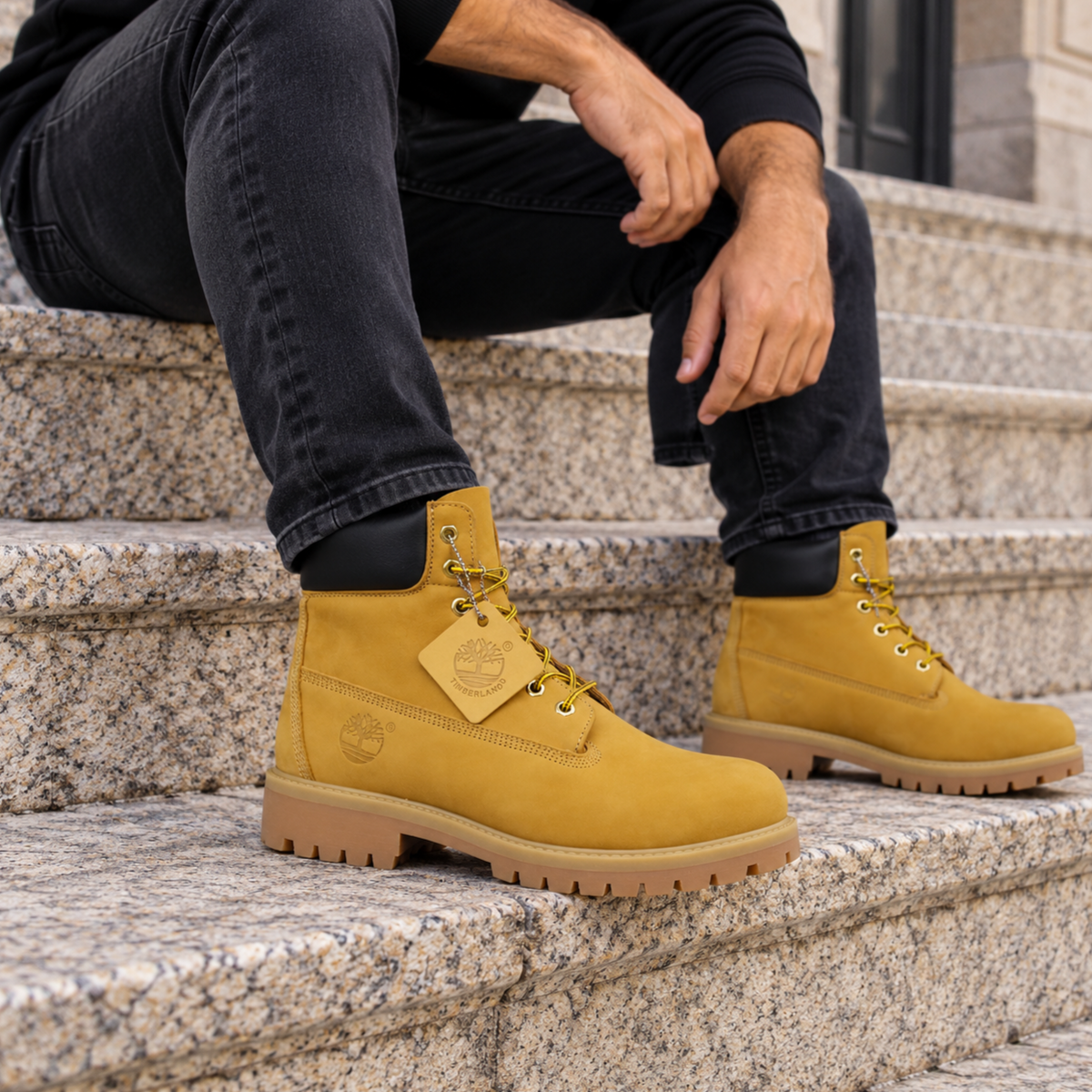 Bota timber camel
