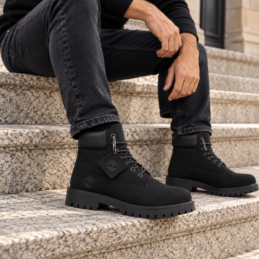 Bota timber preto