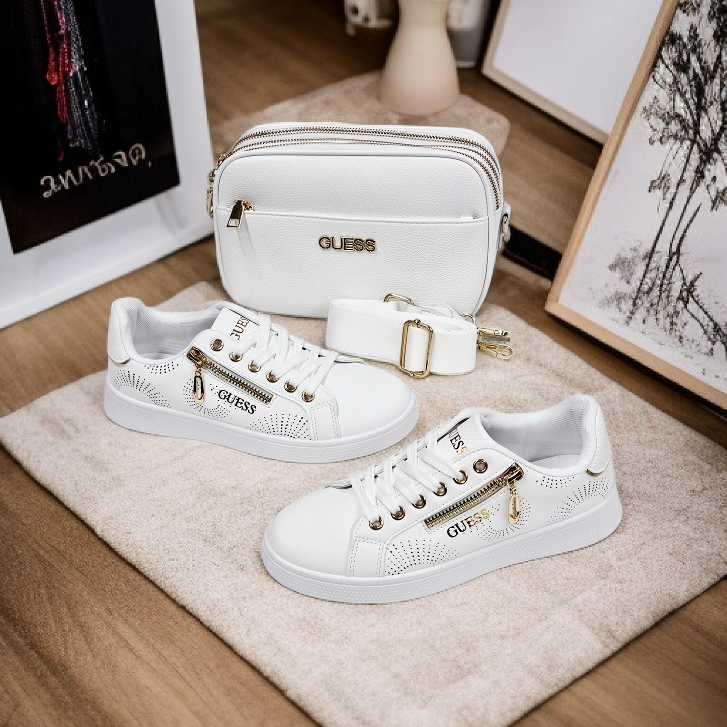 Conjunto guess branco ref 78