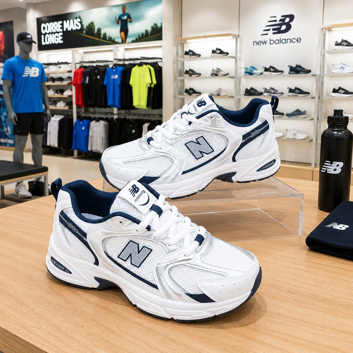 Nb 530 White Blue