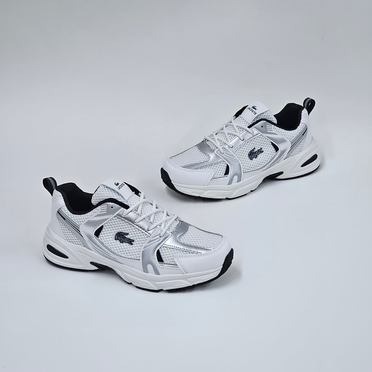 Lacoste branco preto