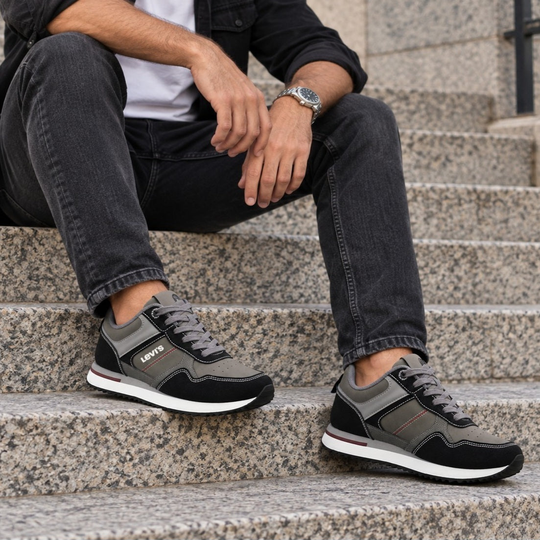 Levis preto cinza
