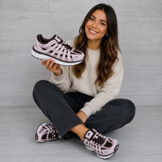 Nike P-6000 pink brown