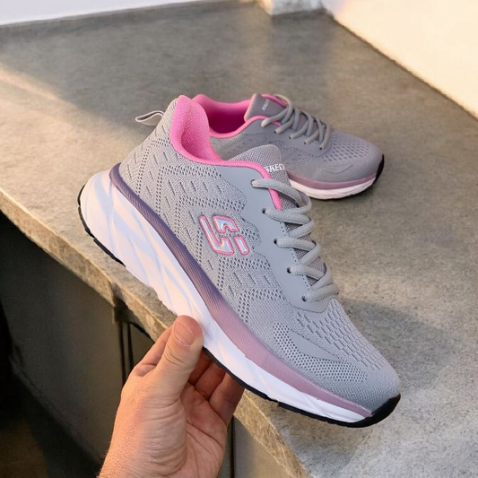 Skechers blue pink
