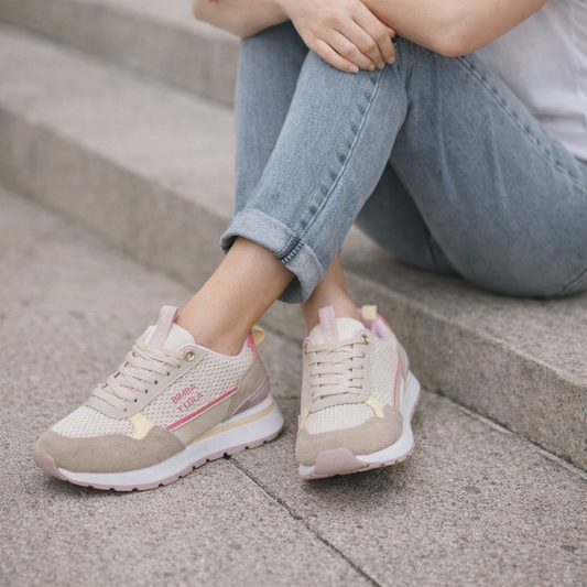 BIMBA Y LOLA bege pink