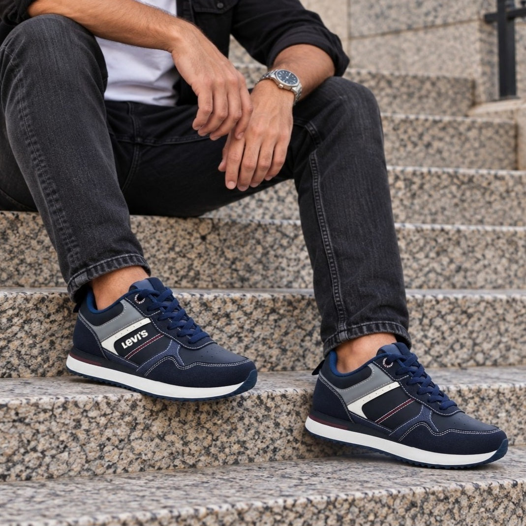 Levis azul